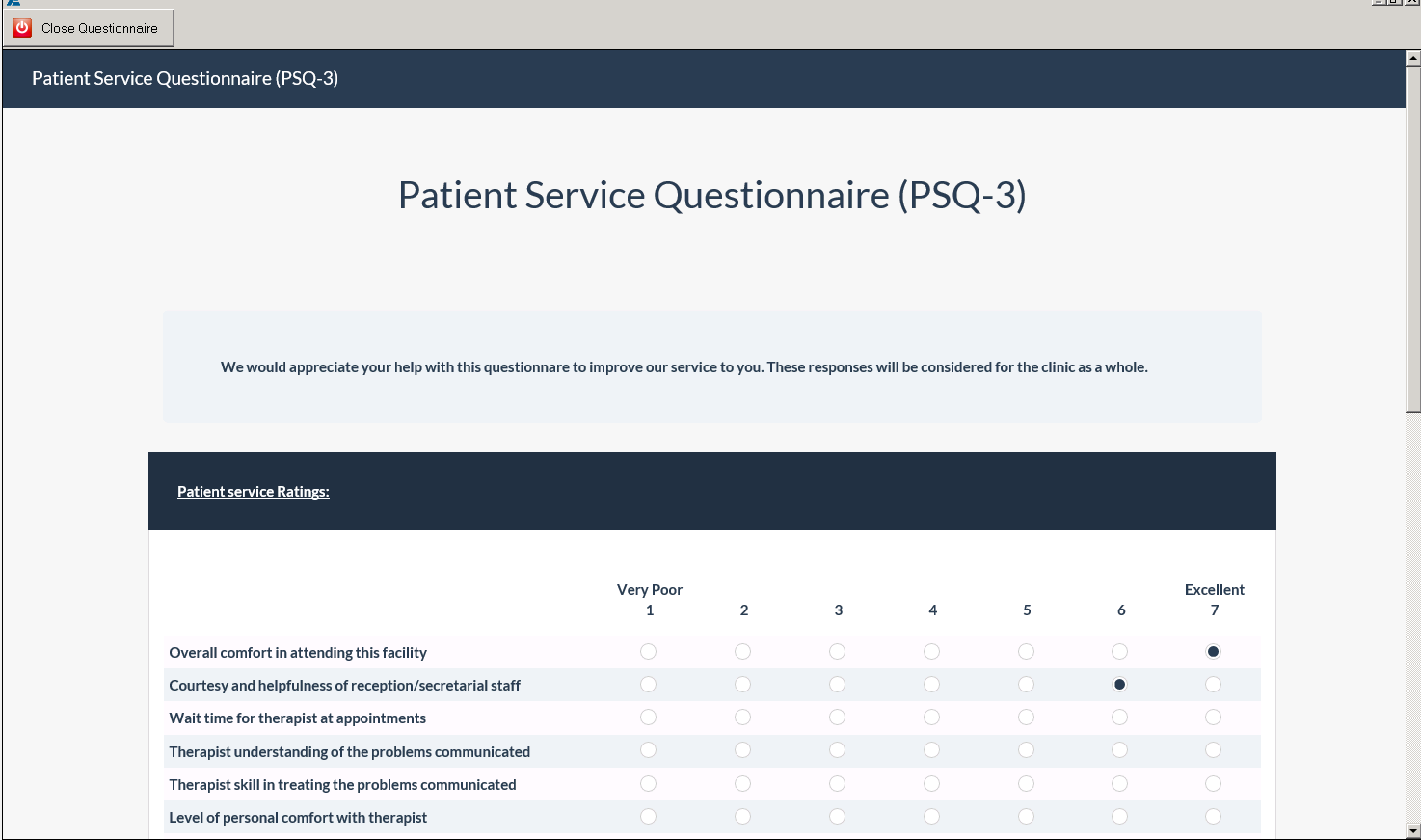 3. The Clinic Scheduler