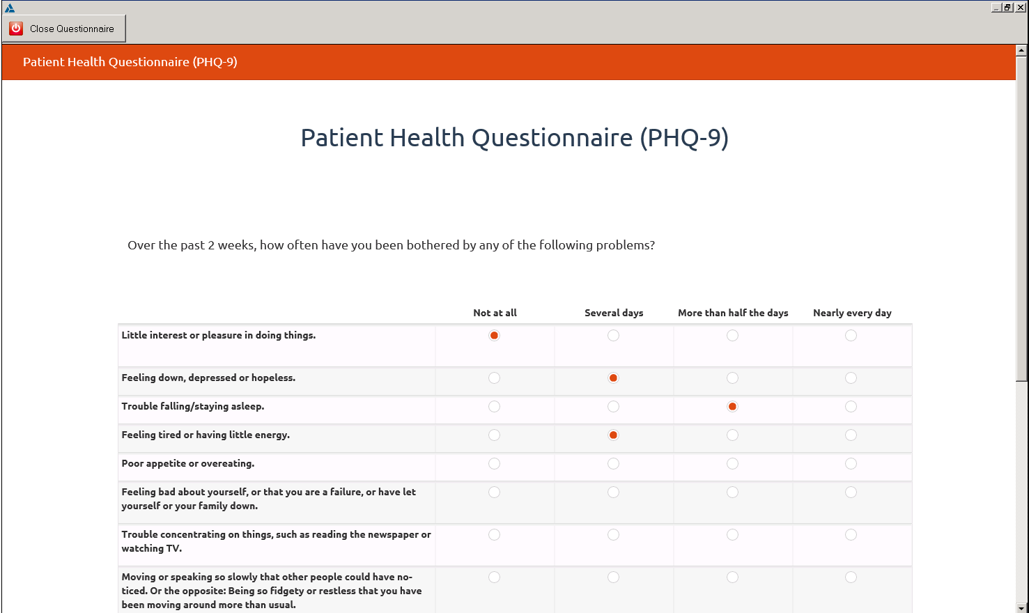 1. The single-person, one-day Timeline